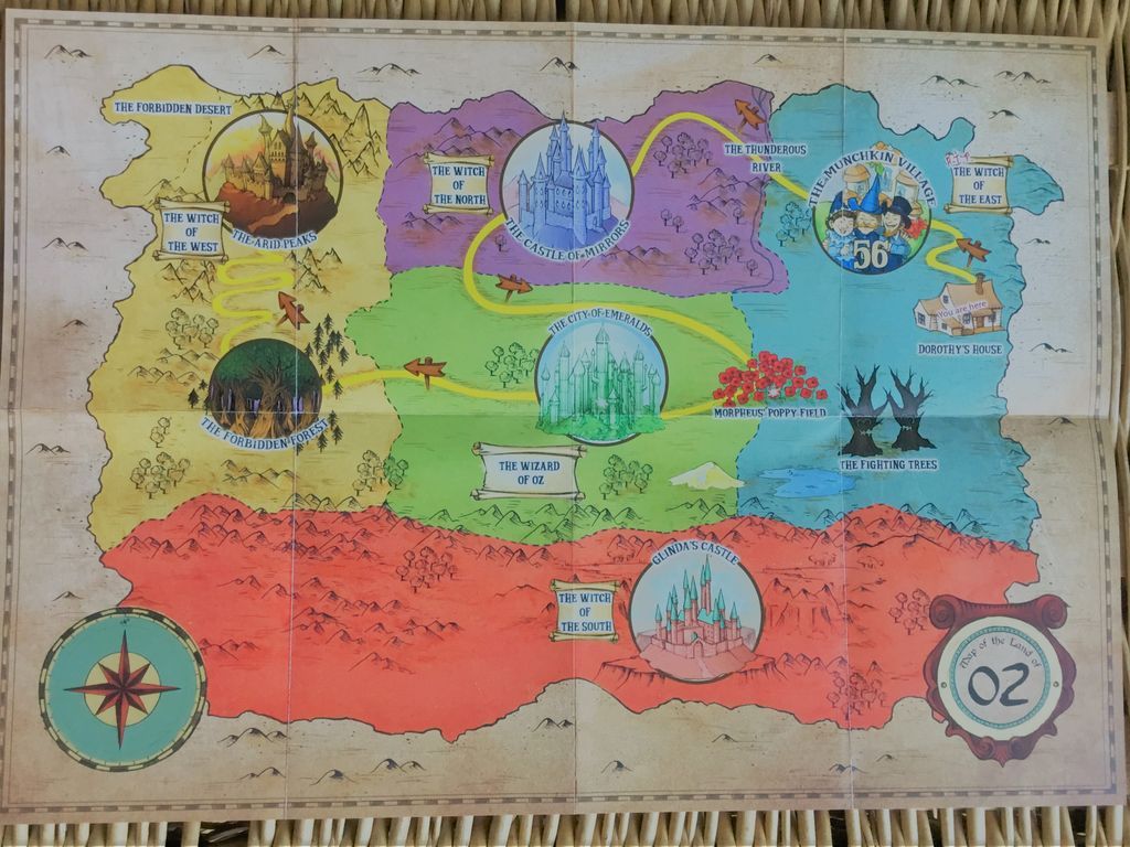 Unlock! Secret Adventures game board