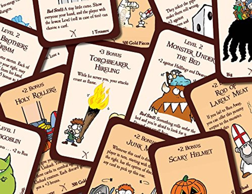 Munchkin 5: Wirre Waldläufer karten