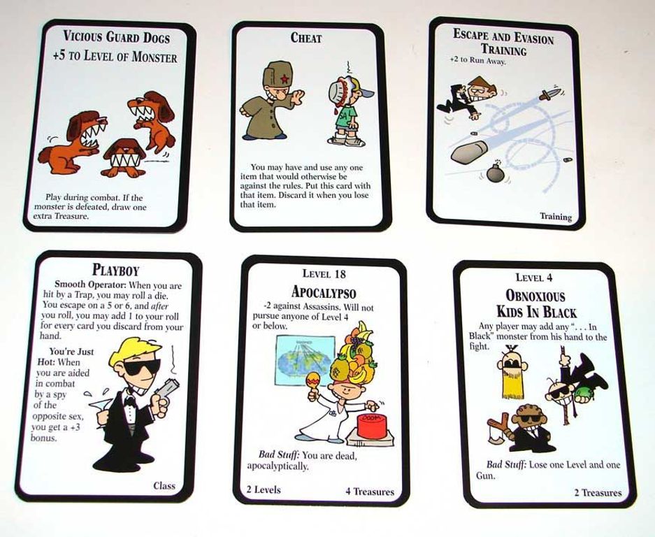 Munchkin Impossible cartes