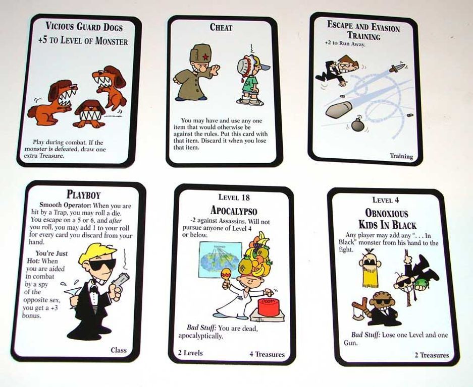 Munchkin Impossible kaarten