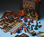 Doom: The Boardgame Expansion Set components