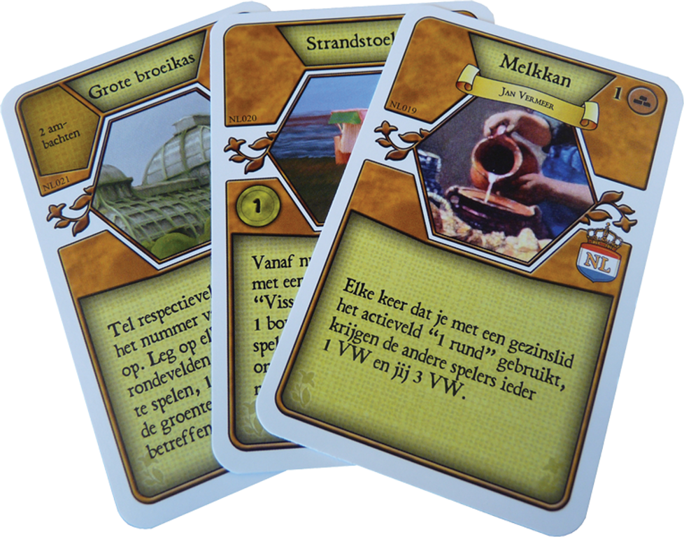 Agricola: De Lage Landen cartes