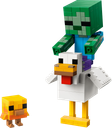 LEGO® Minecraft Chicken Jockey components