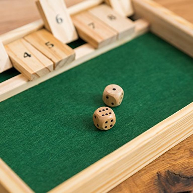 Shut the box jugabilidad