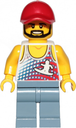 LEGO® City Skater minifigure