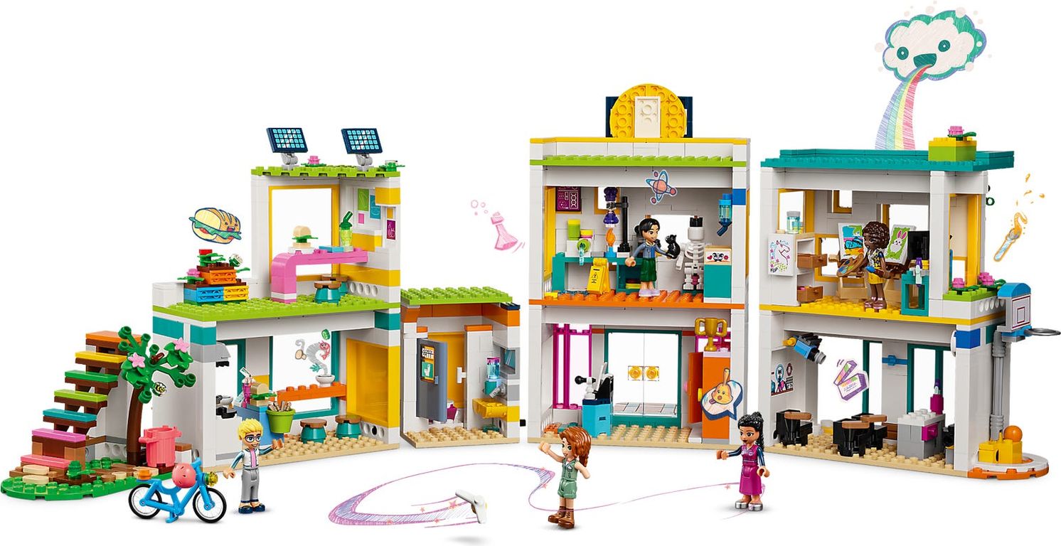 LEGO® Friends La scuola Internazionale di Heartlake City componenti