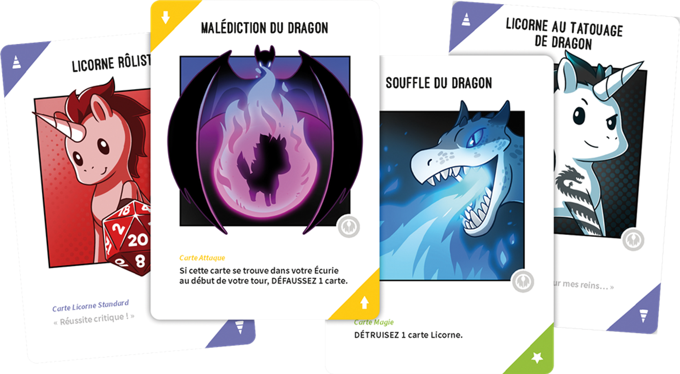 Unstable Unicorns: Travel Edition cartes