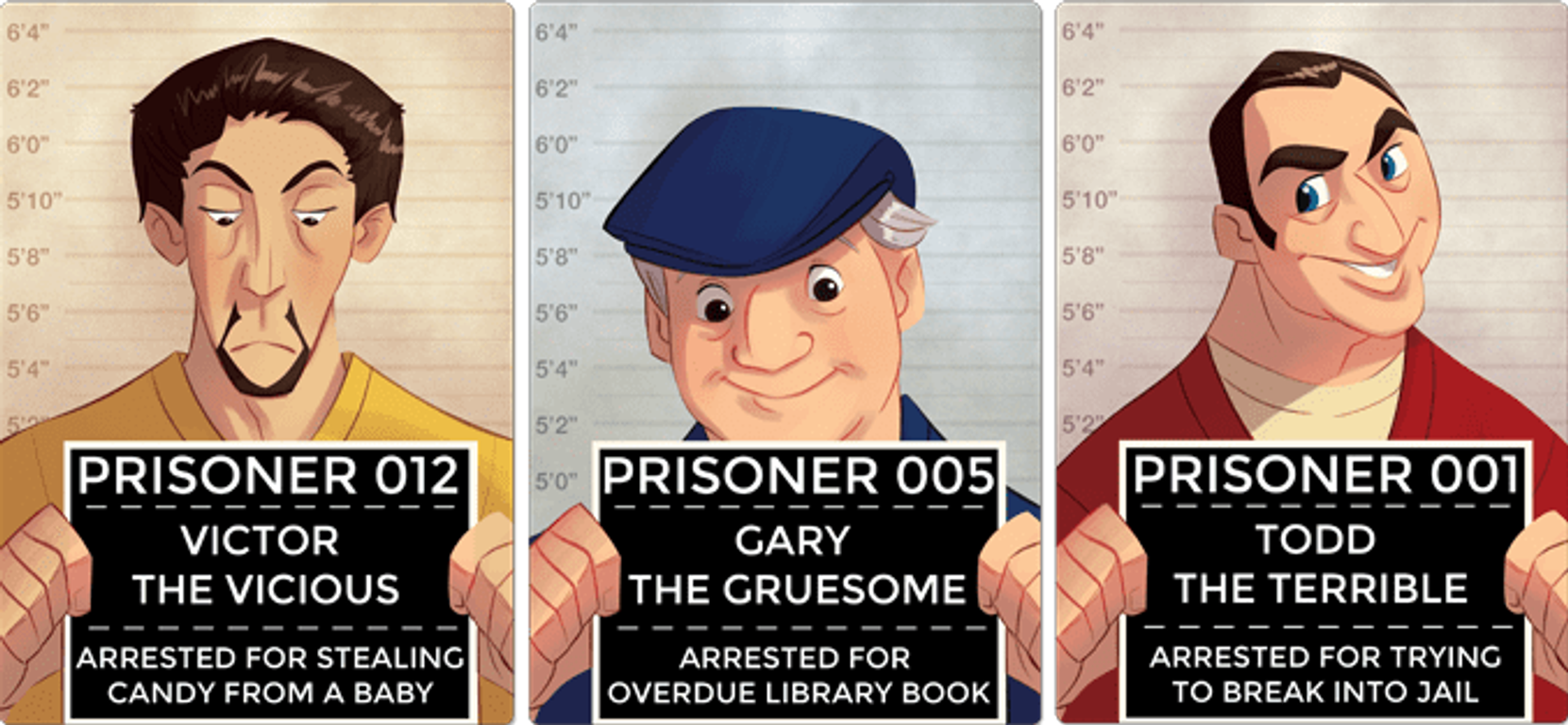 Jailbreakers: Plan Your Escape kaarten