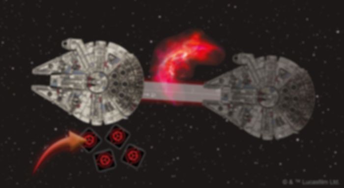 Star Wars: X-Wing (Second Edition) – Moi et les Probabilités: Paquet d'Obstacles gameplay