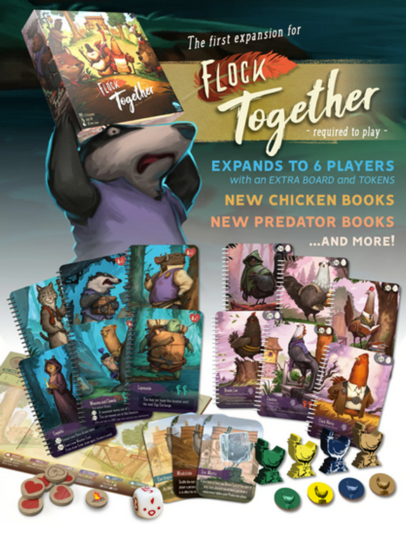 Flock Together: Birds of a Feather Eggspansion componenti