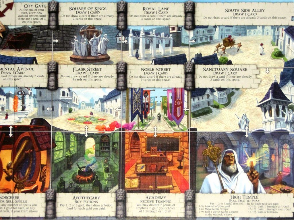 Talisman (Revised 4th Edition): The City Expansion cartas