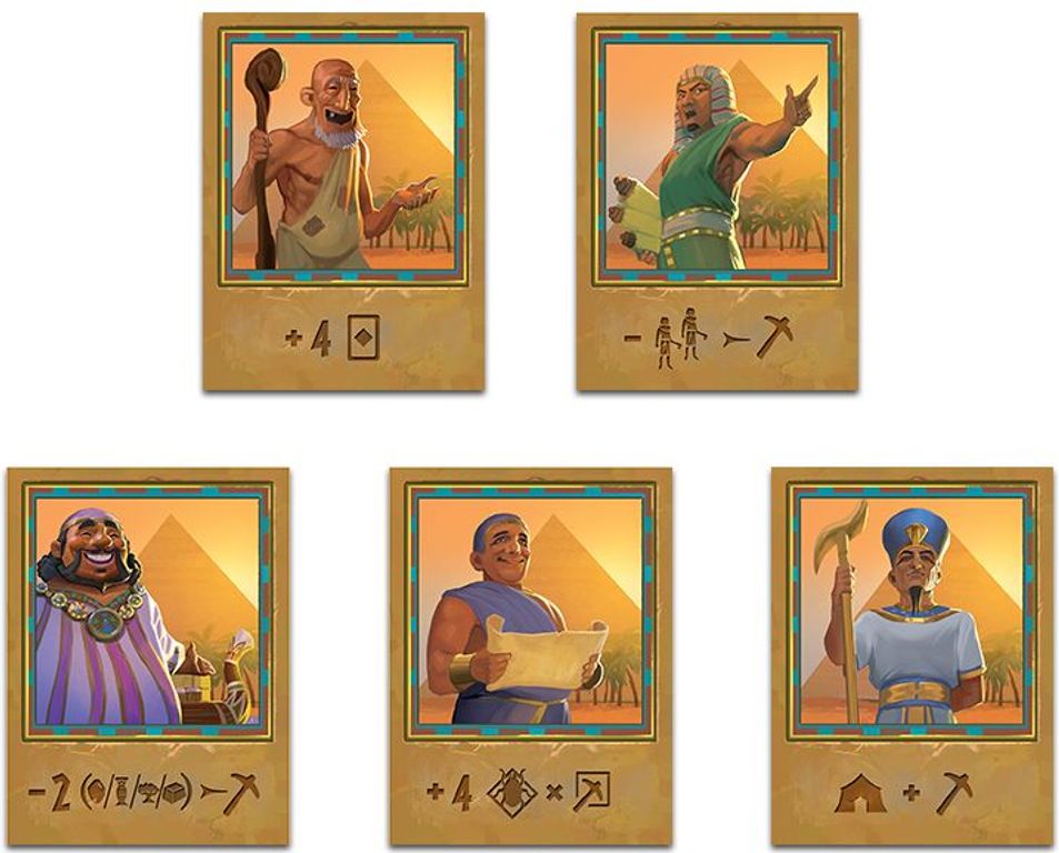 Cleopatra and the Society of Architects: Deluxe Edition cartas