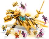 LEGO® Ninjago L’ultra dragon d’or de Lloyd speelwijze