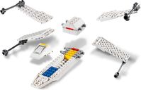 LEGO® Star Wars X-Wing Starfighter™ Trench Run components