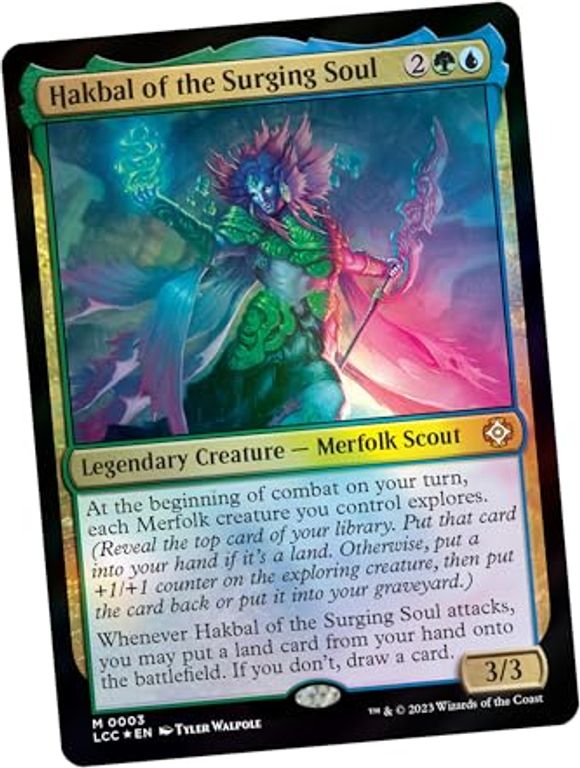 Magic: the Gathering - The Lost Caverns of Ixalan Commander Deck: Explorers of the Deep cards
