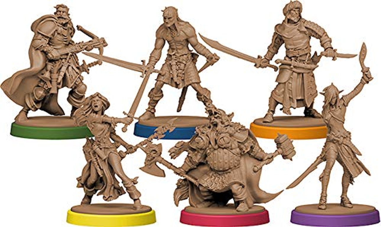 Zombicide: No Rest for the Wicked miniaturas