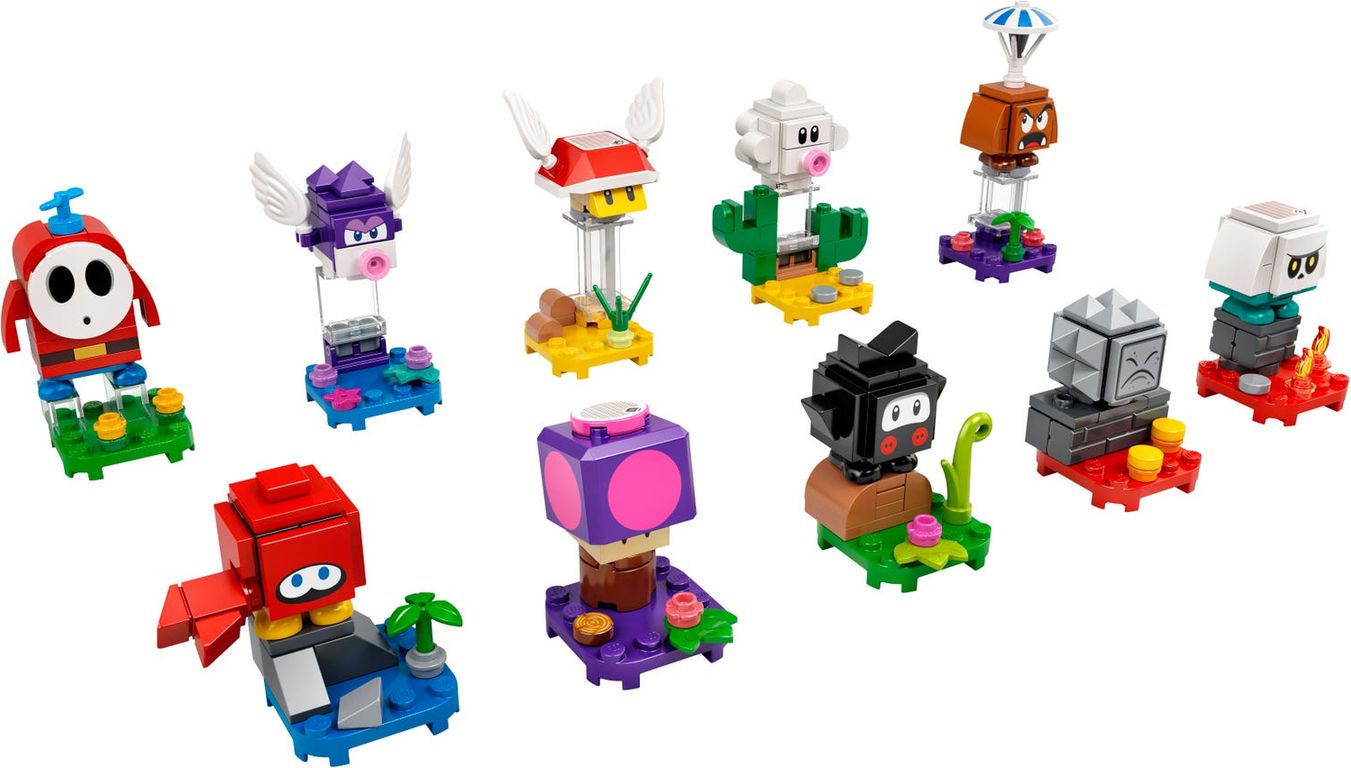 LEGO® Super Mario™ Character Packs – Series 2 components