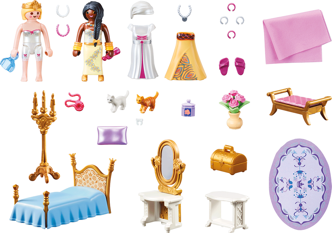 Playmobil® Princess Royal Bedroom components