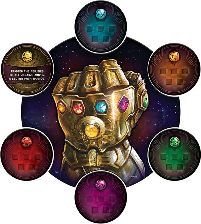 Thanos Rising: Avengers Infinity War components