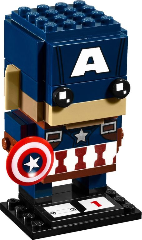 LEGO® BrickHeadz™ Captain America komponenten