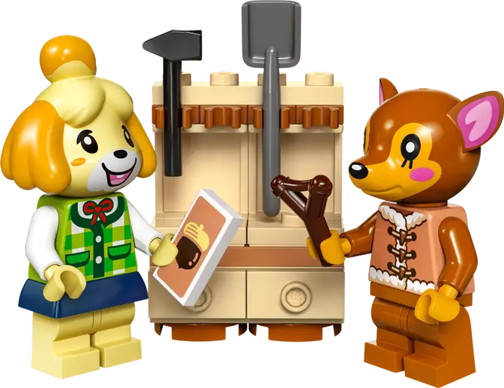 LEGO® Animal Crossing Besuch von Melinda minifiguren