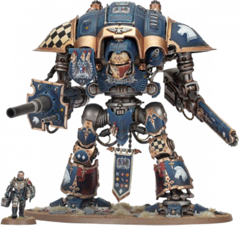 Warhammer 40,000: Imperial Knights - Knight Dominus miniature