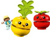LEGO® DUPLO® Fruit and Vegetable Tractor components