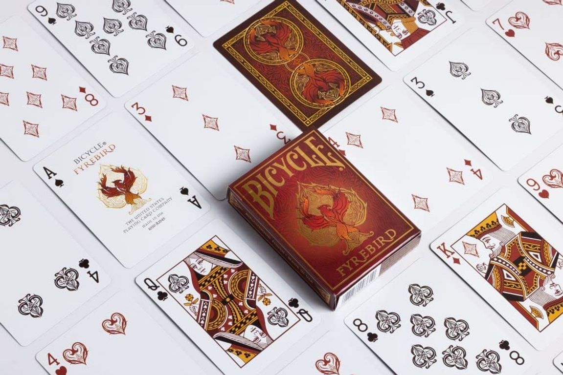 Bicycle® Fyrebird Playing Cards carte