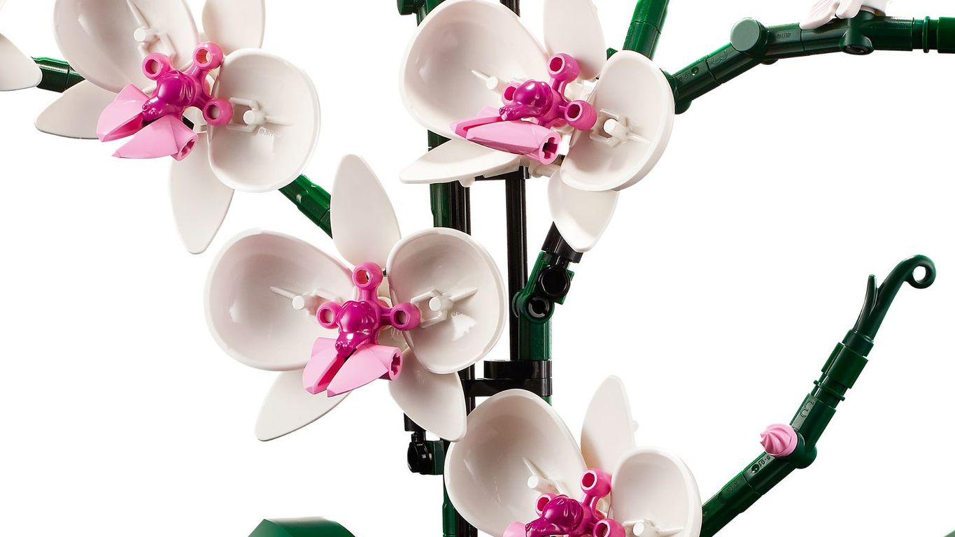 LEGO® Icons Orchidee komponenten