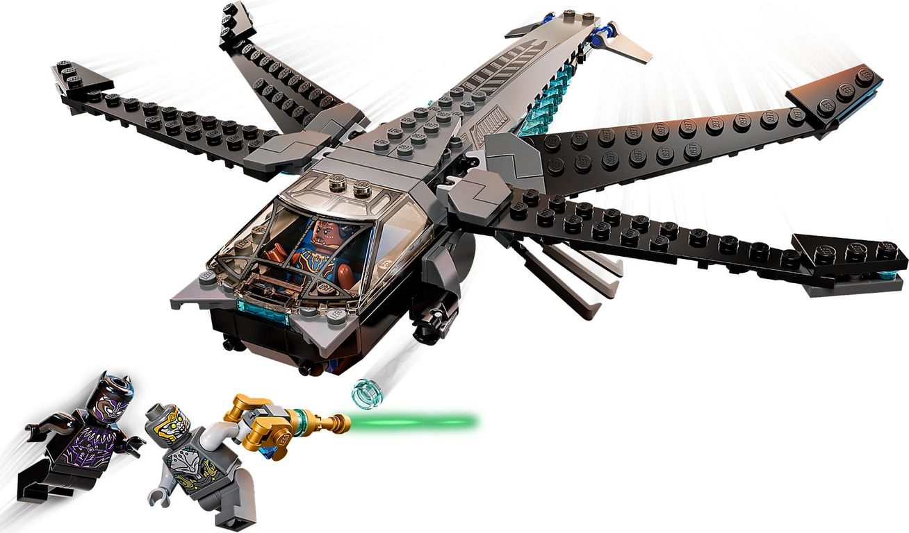 LEGO® Marvel Dragon Flyer de Black Panther jugabilidad