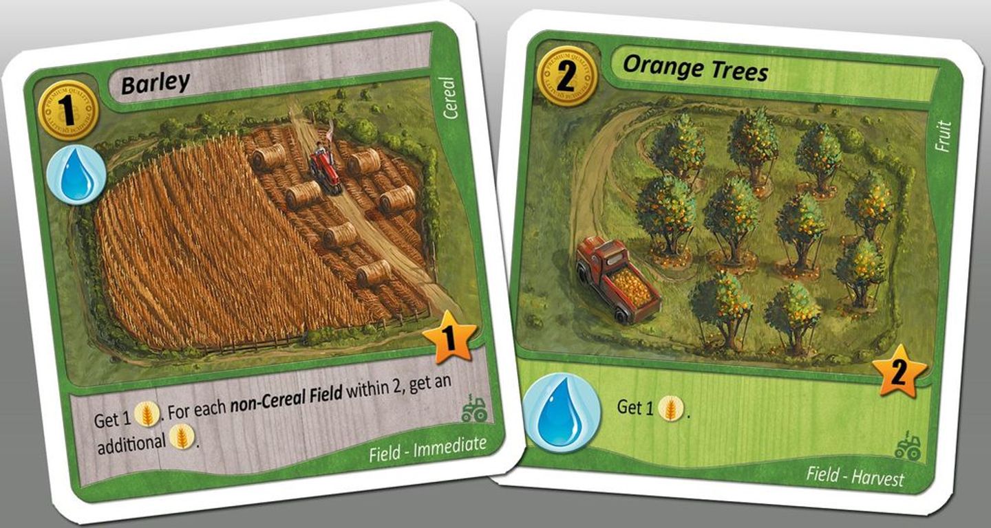 Fields of Green cartas