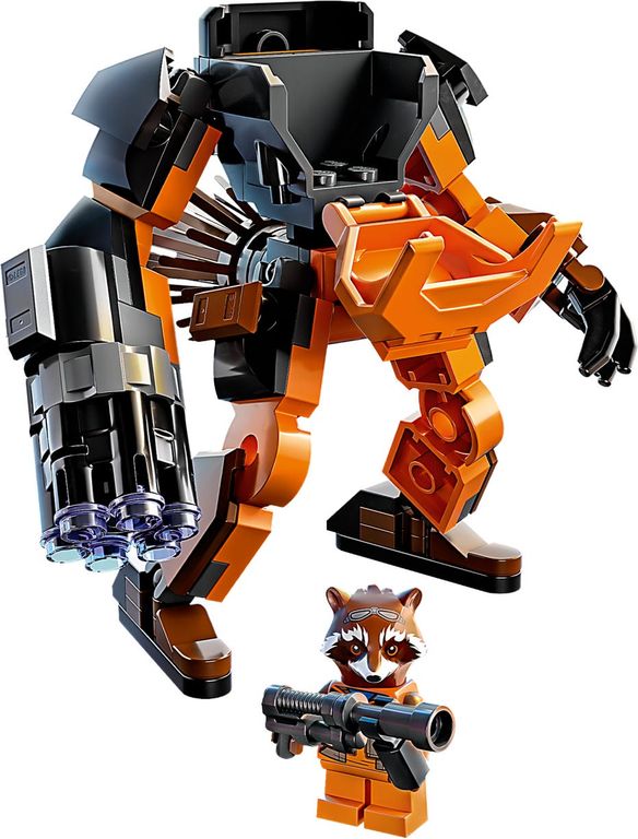 LEGO® Marvel L’armure robot de Rocket face arrière