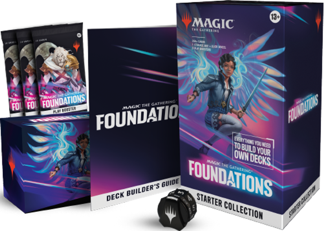 Magic: the Gathering - Foundations Starter Collection components