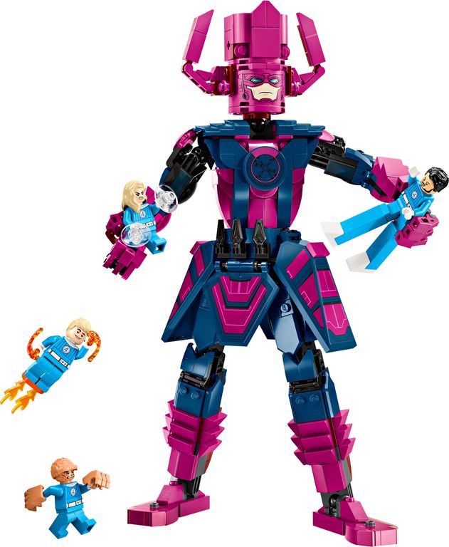 LEGO® Marvel Fantastici Quattro contro personaggio costruibile di Galactus componenti