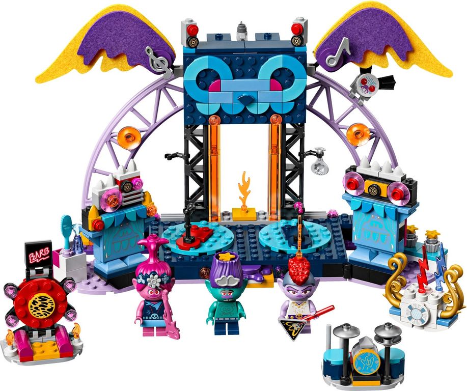 LEGO® Trolls Volcano Rock City Konzert komponenten