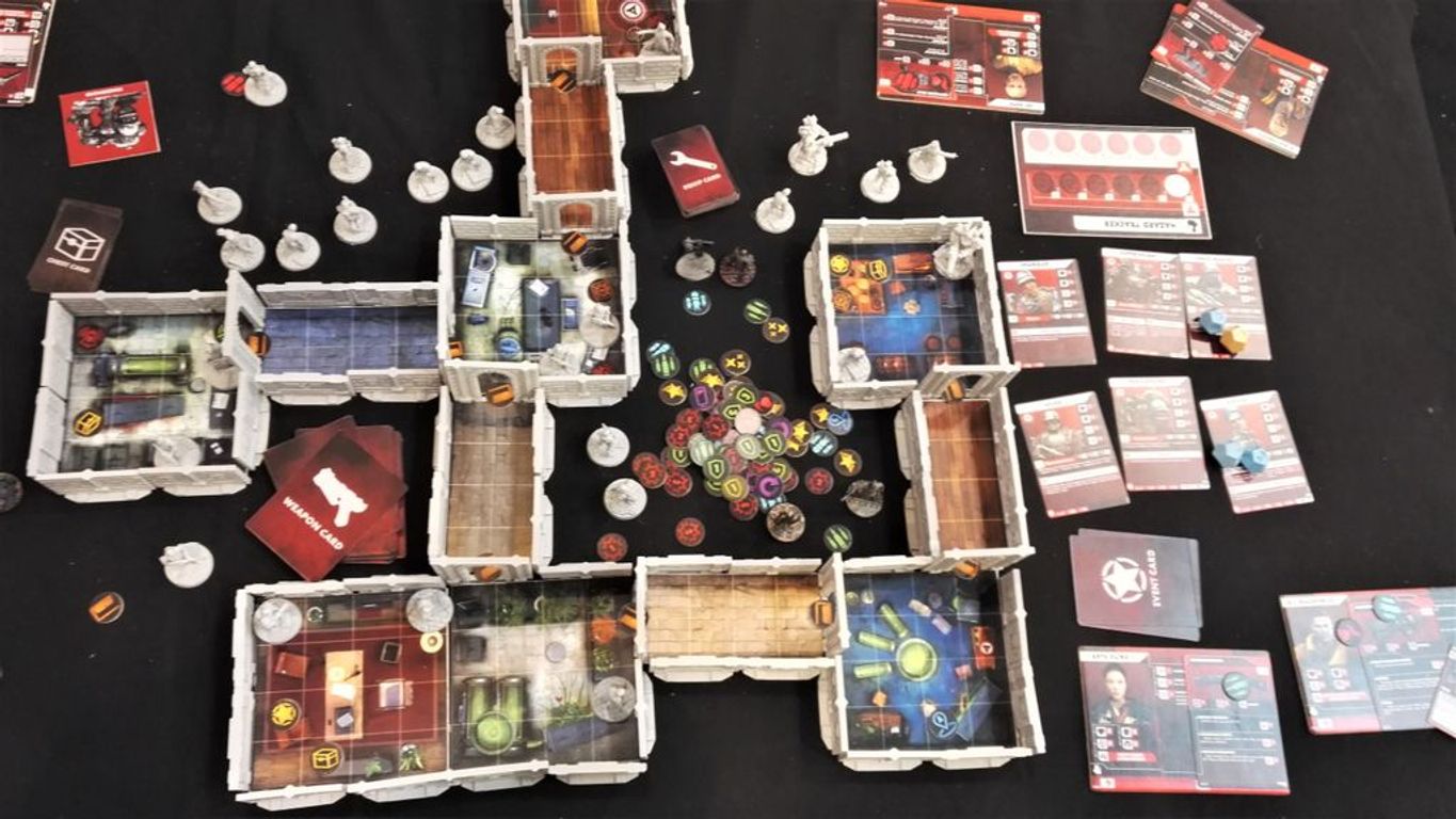 Wolfenstein: The Board Game gameplay