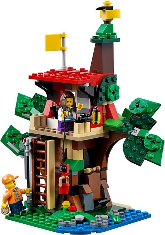 LEGO® Creator Aventuras en la casa del árbol partes