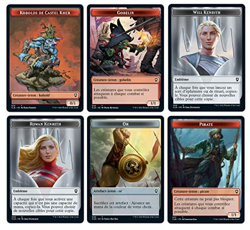 Magic The Gathering - Deck Commander Commander Légendes : la Bataille de la Porte de Baldur – Dissension Draconique cartes