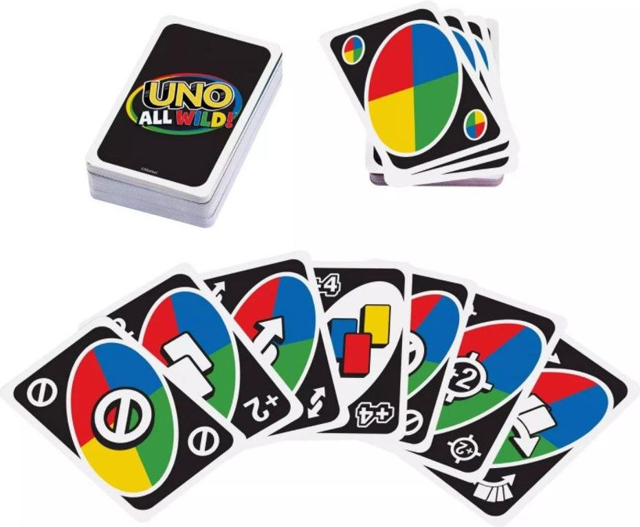 UNO: All Wild! cartes