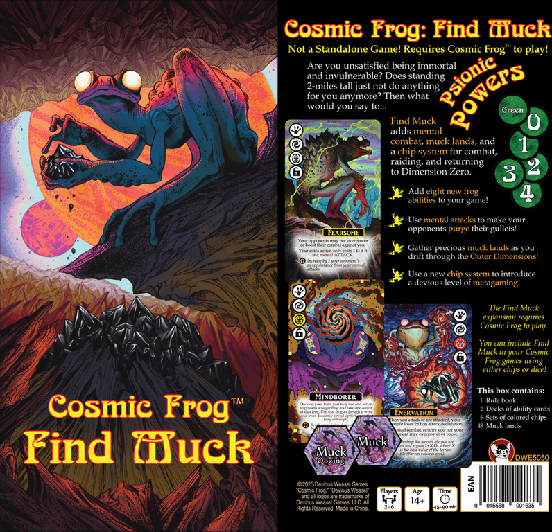 Cosmic Frog: Find Muck scatola