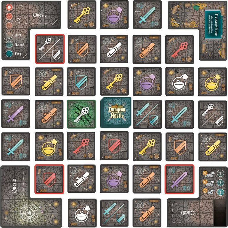 Dungeon Hustle tiles