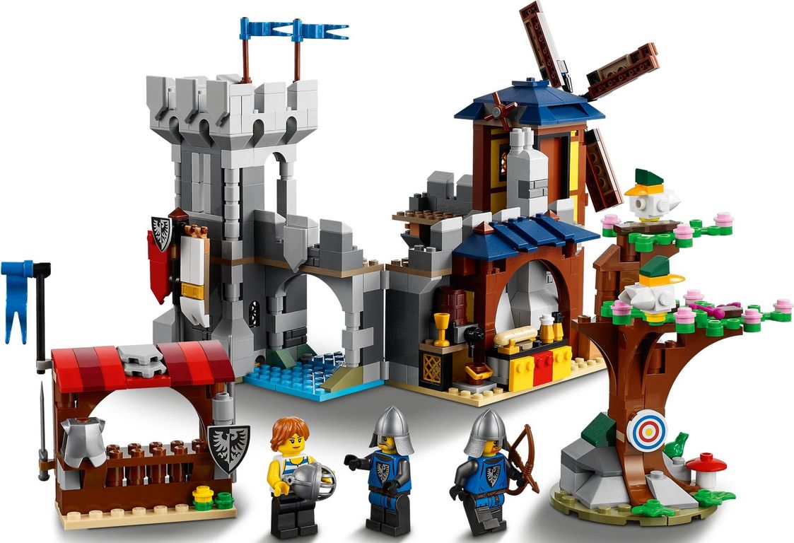 LEGO® Creator Medieval Castle components