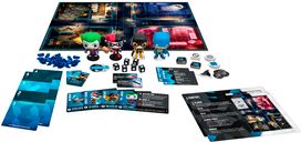 Funkoverse Strategy Game: DC 4-Pack components