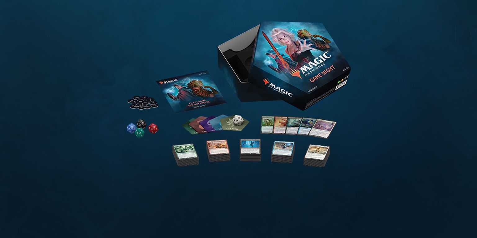 Magic Game Night 2019 components