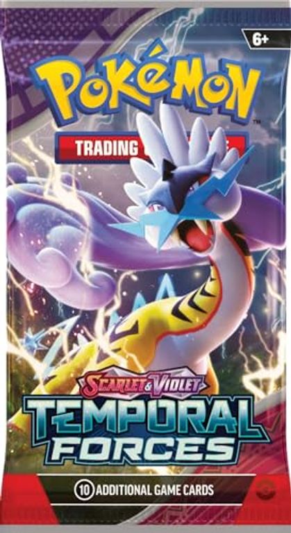 Pokémon TCG: Scarlet & Violet-Temporal Forces Booster Pack caja