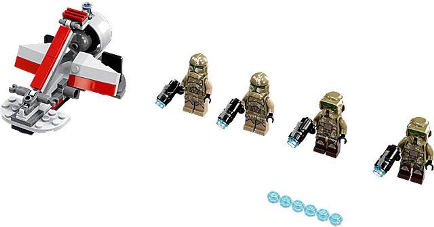 LEGO® Star Wars Kashyyyk Troopers partes