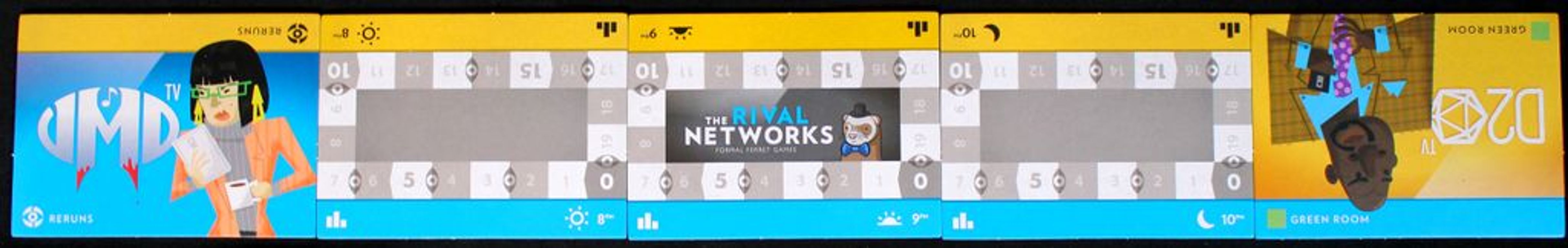 The Rival Networks juego de mesa