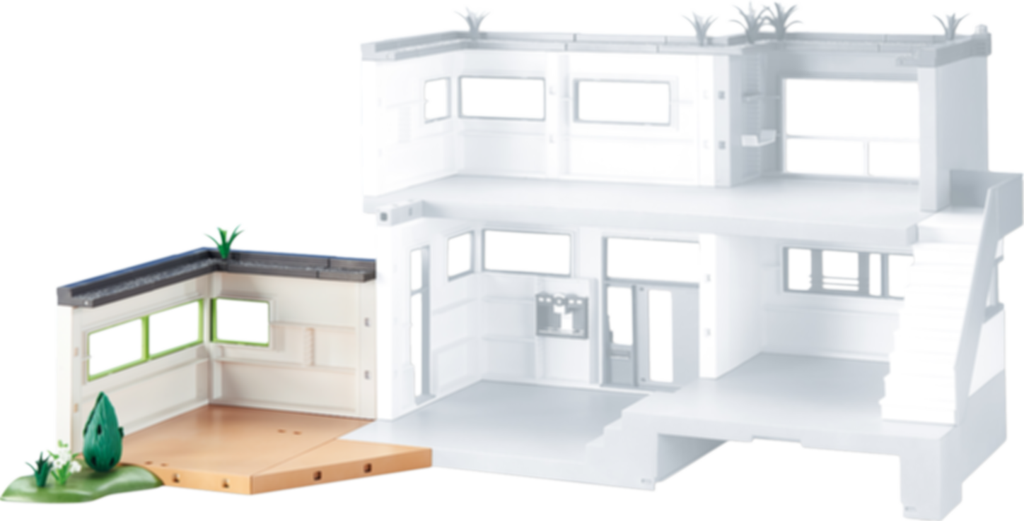 Playmobil® City Life Extension for the Modern Luxury Mansion components