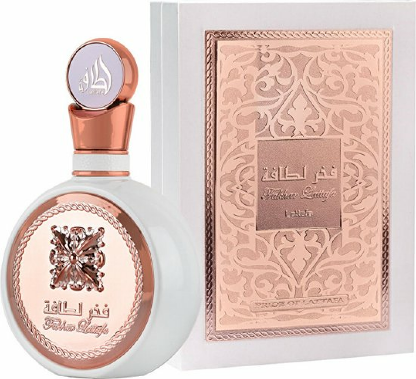 Lattafa Fakhar Rose Eau de parfum box