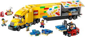 LEGO® City Yellow Delivery Truck components